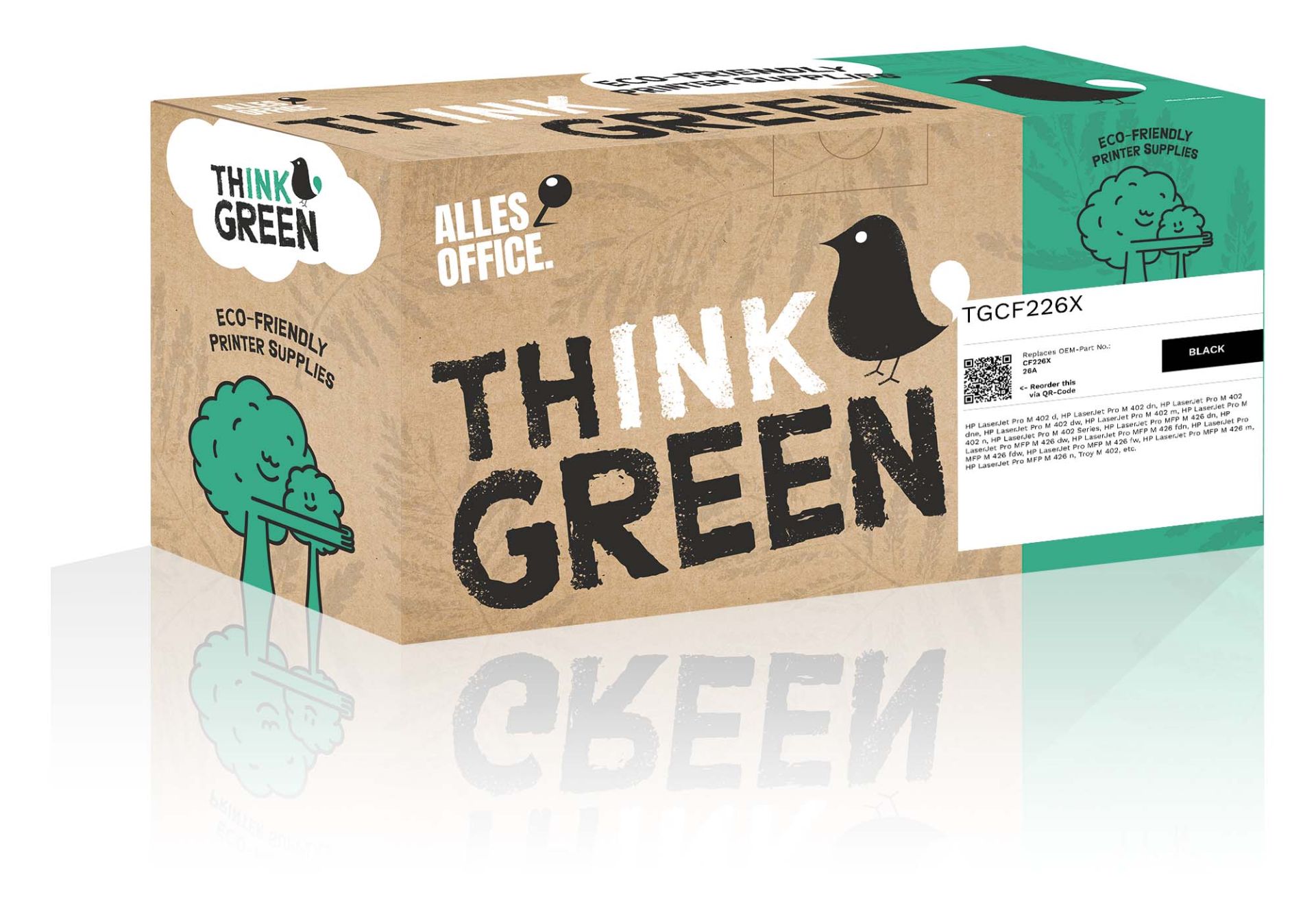ThinkGreen HP CF226X / 26A Toner schwarz
