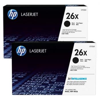 Original HP CF226XD / 26X Toner schwarz - 2 Stück