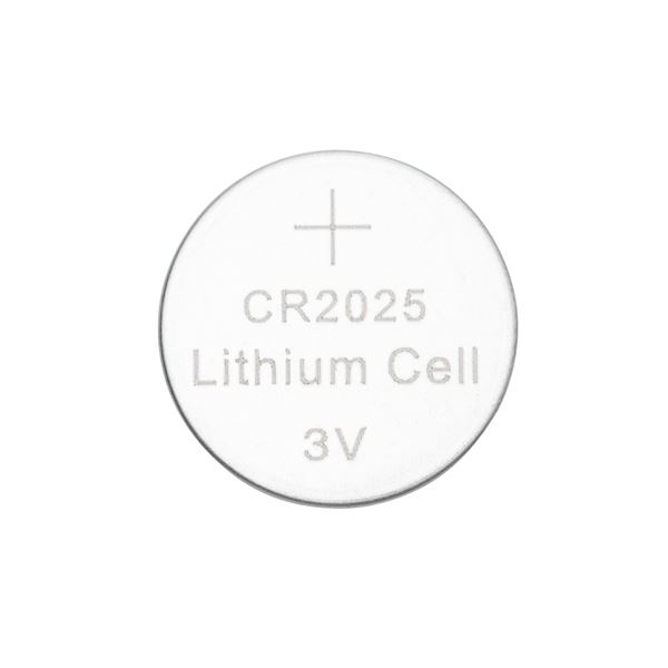 Knopf. Lithium-Batterien Q-Connect,3V,CR2025,4 Stück