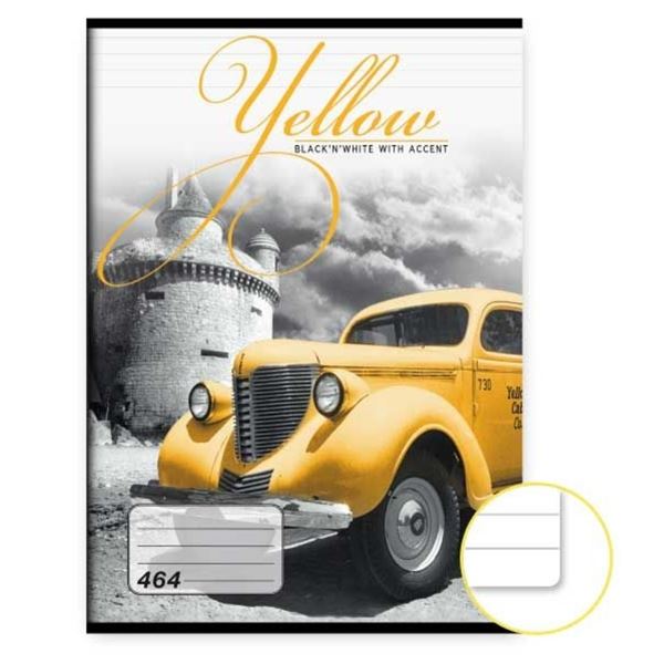 Notizbuch 464, A4, Linie, 60 Blatt