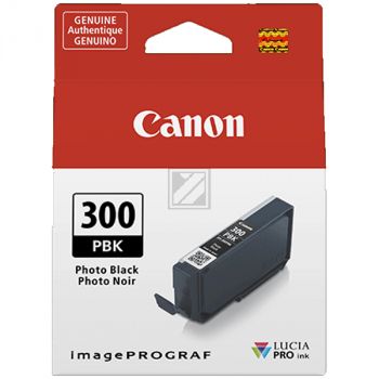 Original Canon 4193C001 / PFI-300PBK Tinte schwarz foto