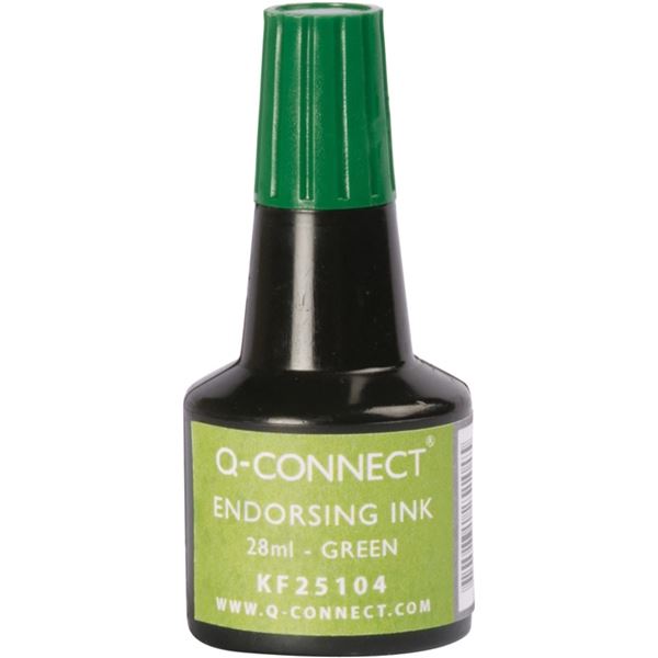 Stempelfarbe grün, 28 ml