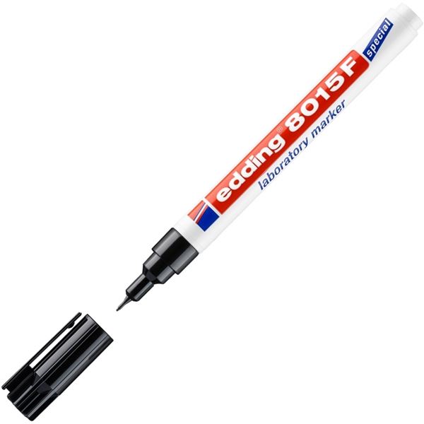 Spezialmarkierstift schwarz EDDING 8015F Labor
