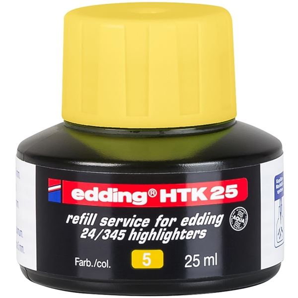 Ersatztinte für Edding Eco Textmarker, gelb