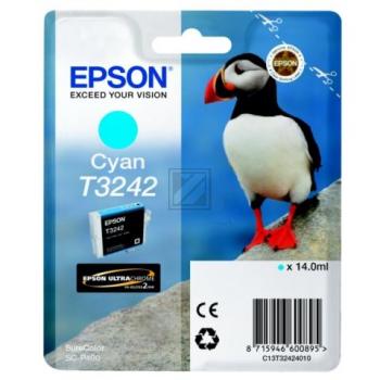 Original Epson C13T32424010 / T3242 Tinte cyan