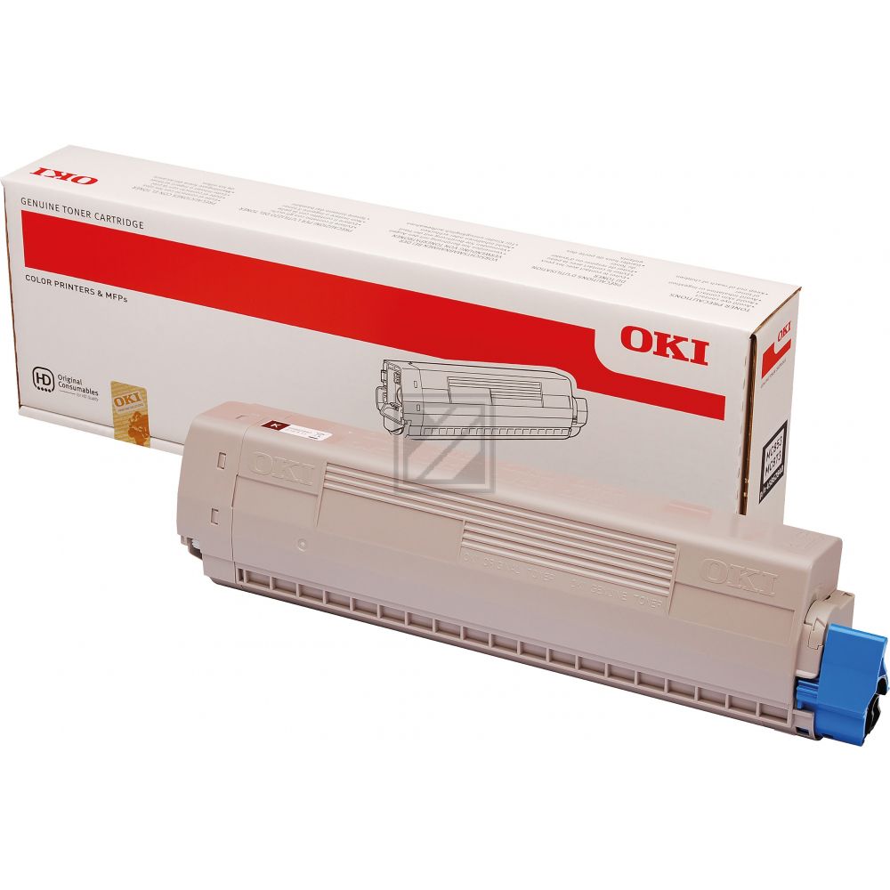 Original OKI 45862840 Toner schwarz