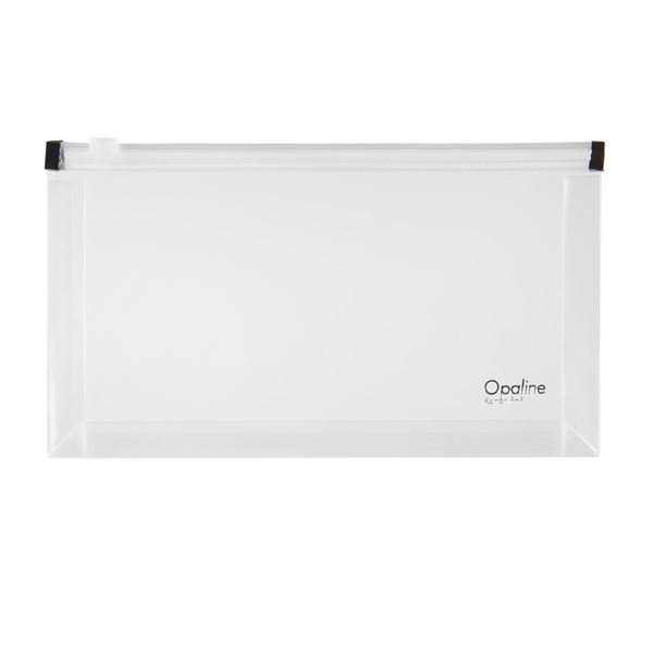 Opaline DL Umschläge mit Reißverschluss, 5 Stück, klar
